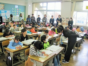 授業参観2年