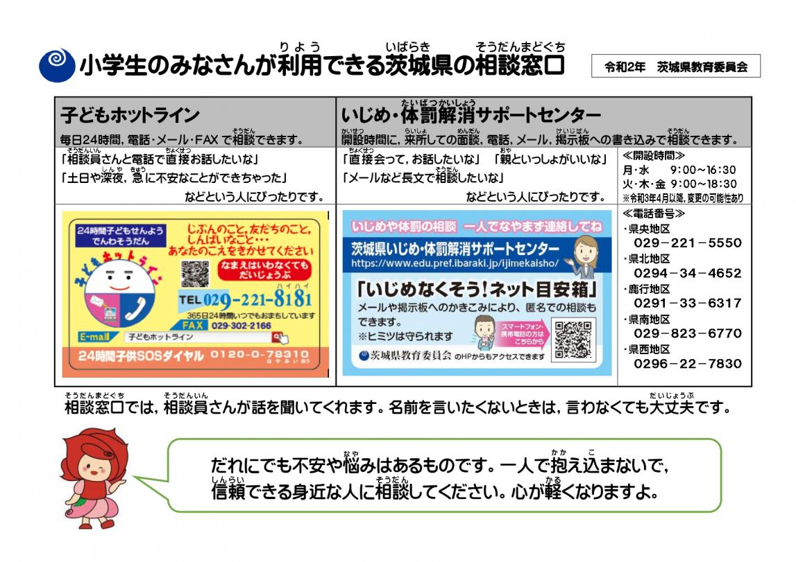 相談窓口周知チラシ（小学生用）_page-0001
