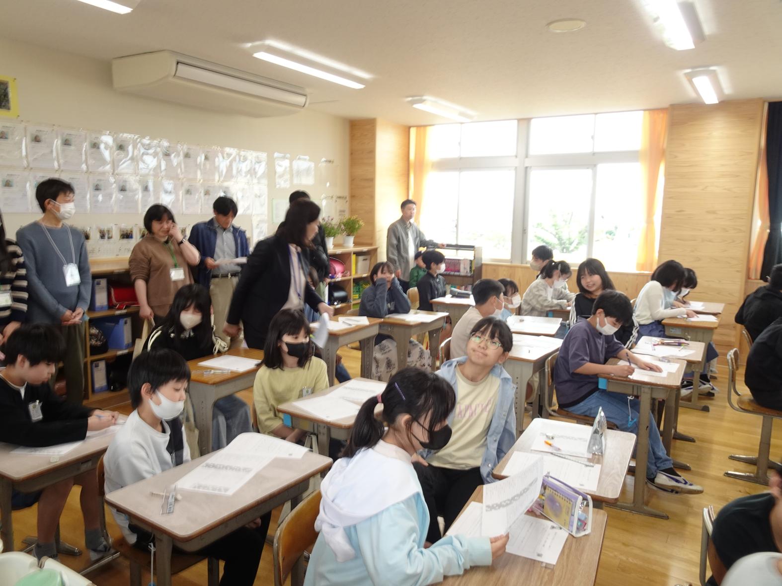 6の2参観 6の2参観