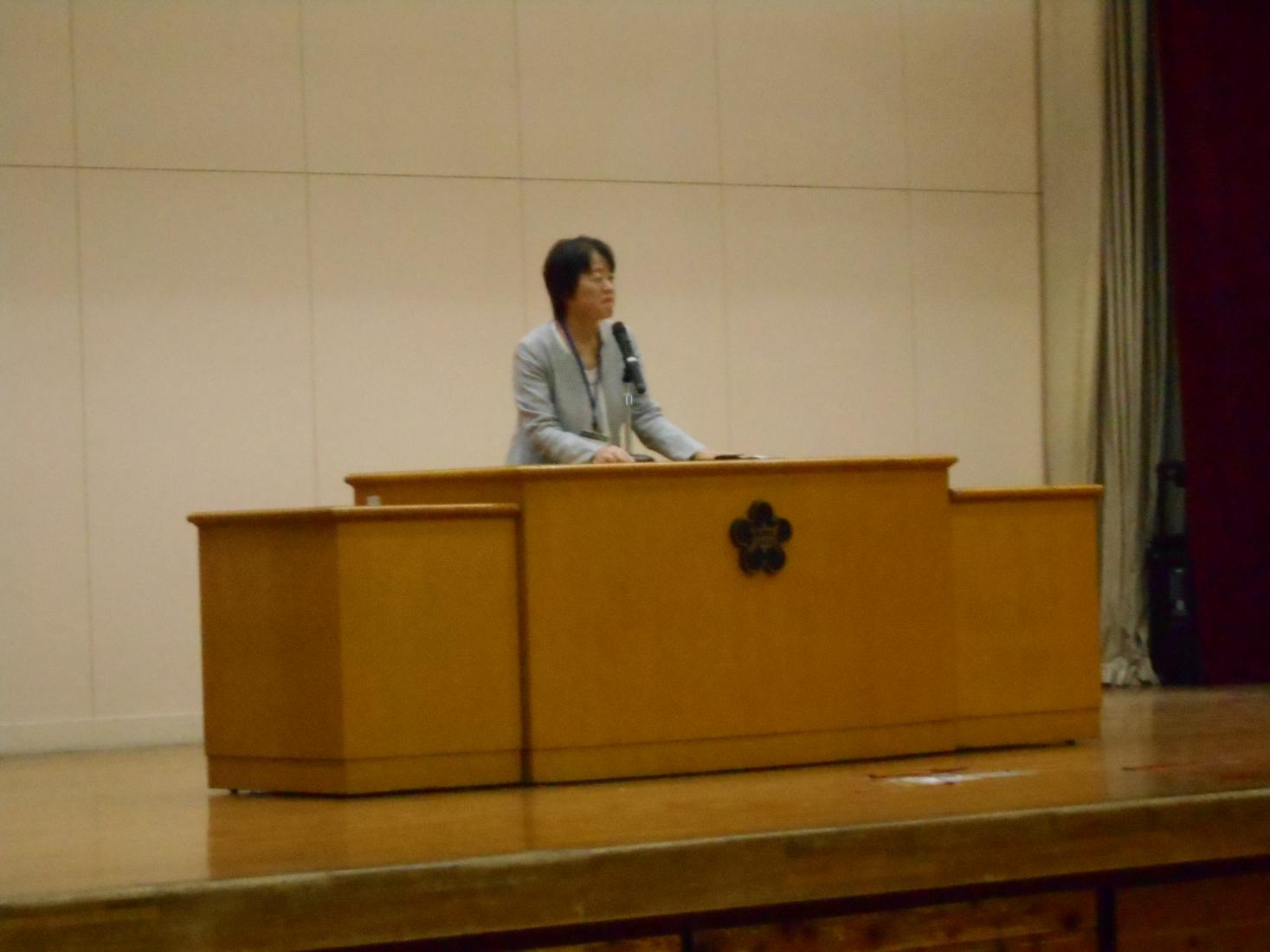 校長の話 校長の話