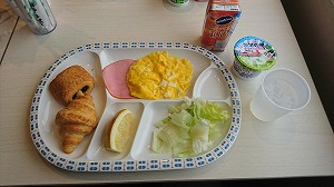 朝食のメニュー 朝食のメニュー
