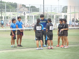 試合前の様子 試合前の様子