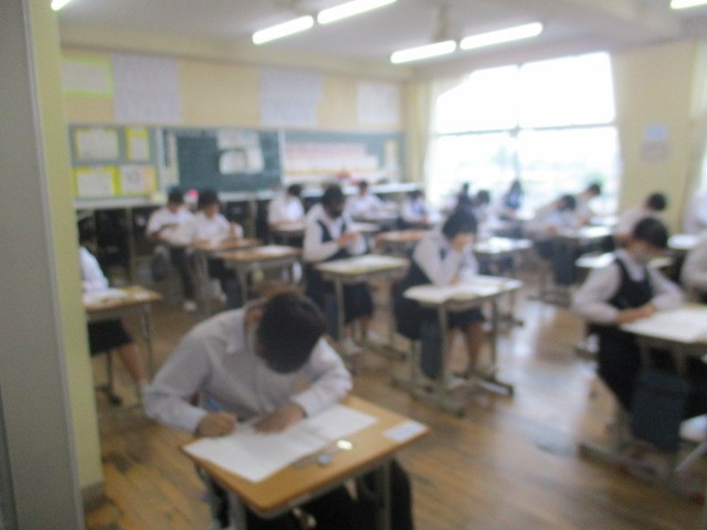 3年生の実力テスト
