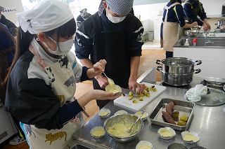 調理中 調理中