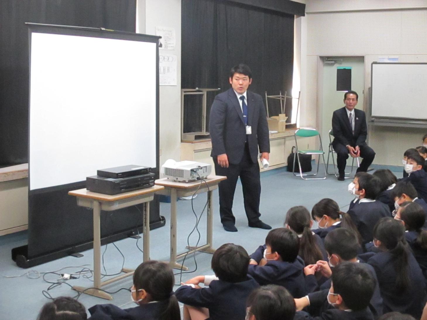 支店長と細谷様 支店長と細谷様