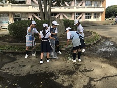 外そうじ1 外そうじ1