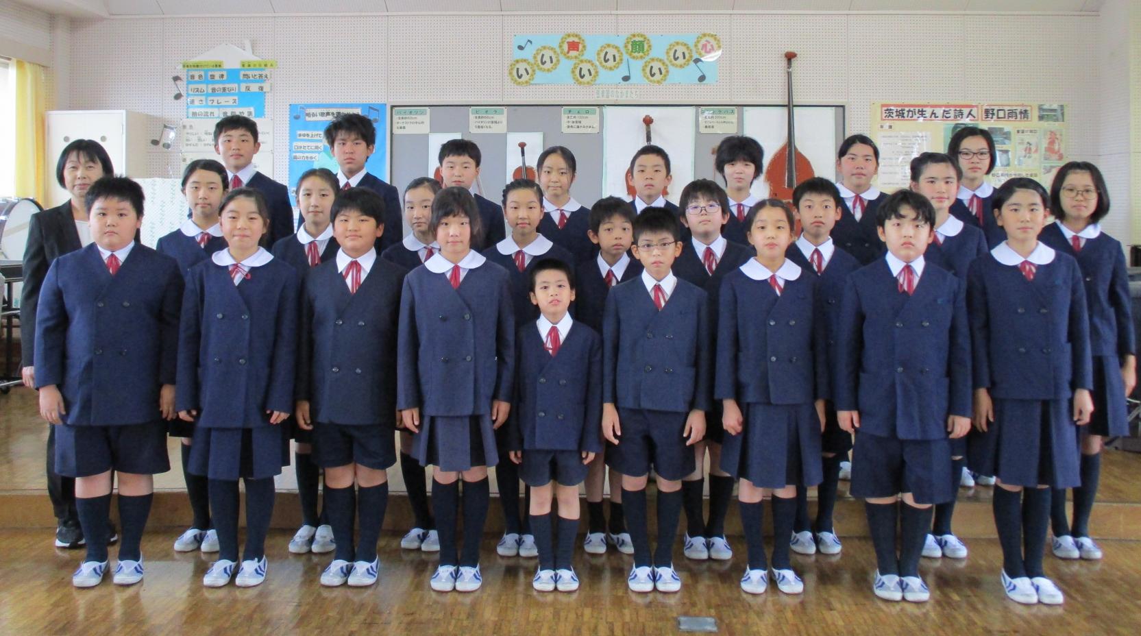 団体写真:112225水戸市立笠原小学校団体写真 団体写真:112225水戸市立笠原小学校団体写真