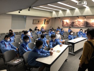 日鉱記念館にて 日鉱記念館にて