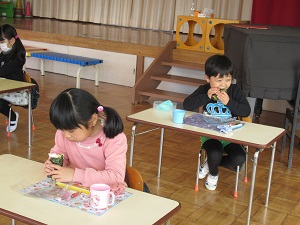 恵方巻つき 恵方巻つき