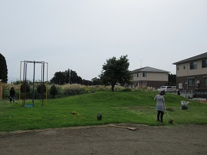 除草作業 除草作業