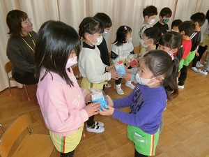ほし組からプレゼント ほし組からプレゼント