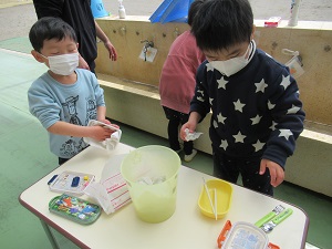 拭く 拭く