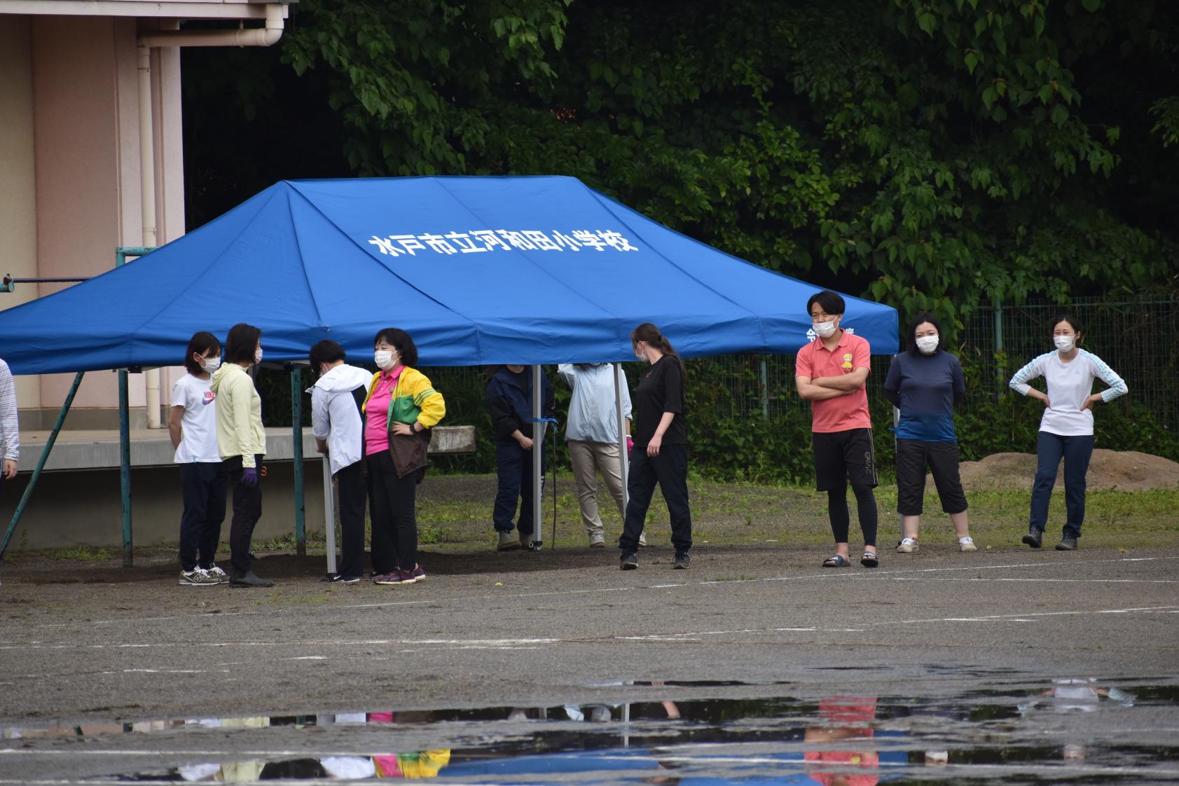 運動会準備 運動会準備