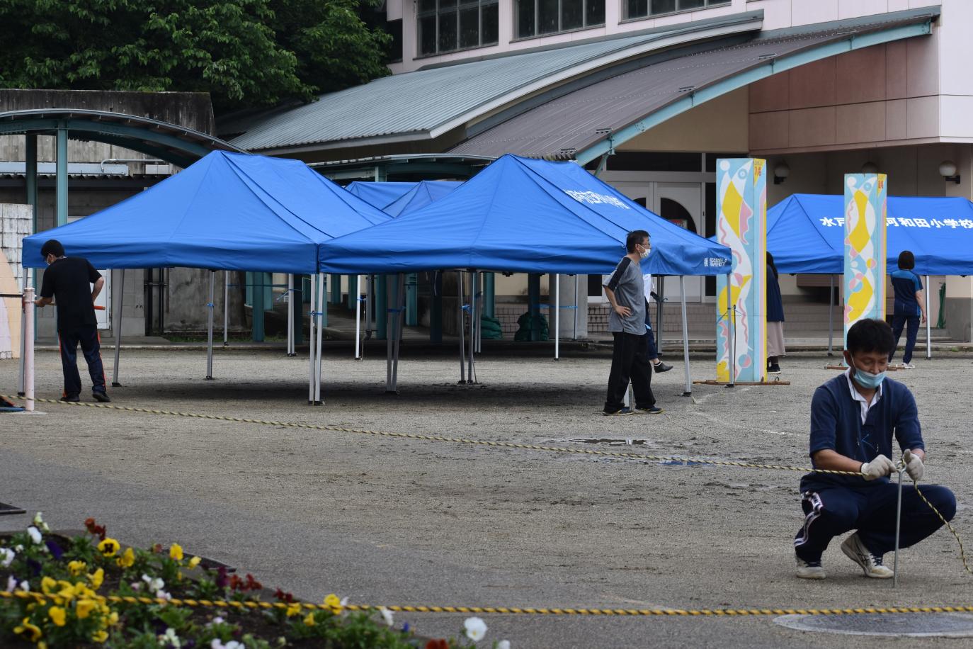 運動会準備 運動会準備
