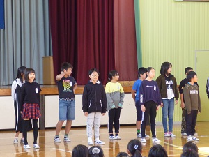 5年音読朝会