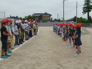 1年生を迎える会 1年生を迎える会
