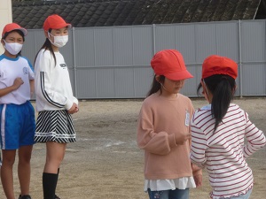縦割り班遊び