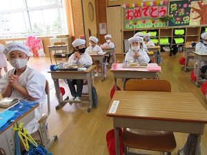 お祈りポーズ