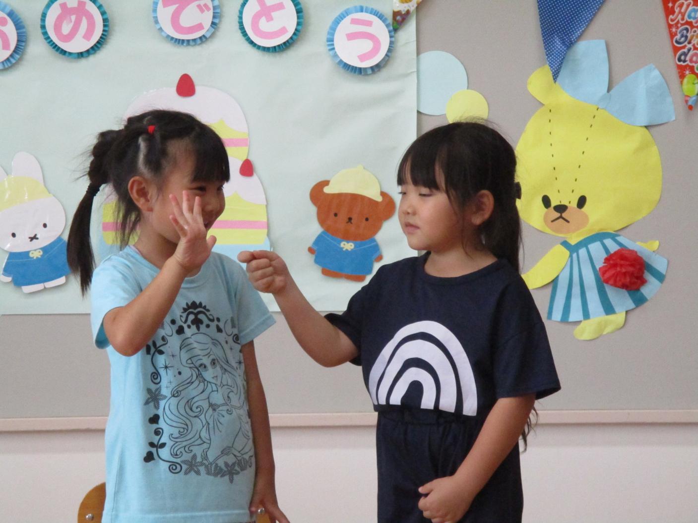 5歳になったよ 5歳になったよ