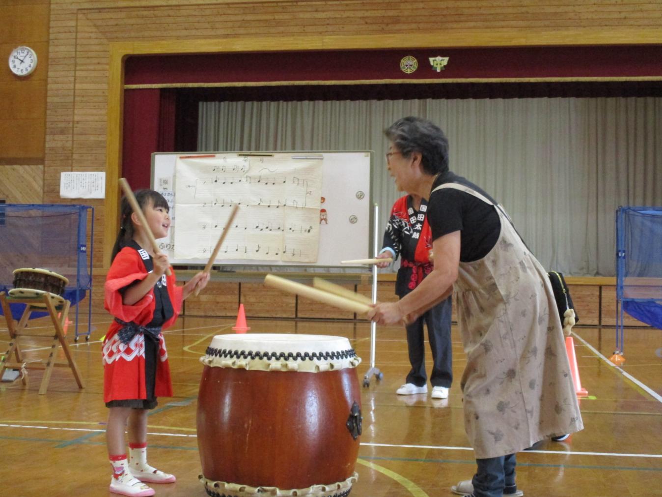おばあちゃんと一緒に おばあちゃんと一緒に
