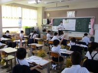 掲示物を使って分かりやい工夫