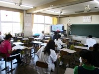 meetを使って4会場で実施 meetを使って4会場で実施