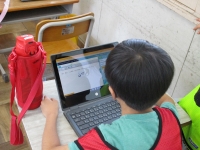 オンライン学習の様子
