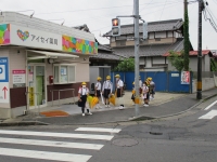 登校の様子(1)
