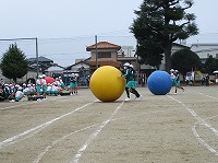大玉転がし1