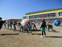 大玉転がし1