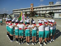 開始前の円陣1