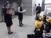 県警本部見学の様子