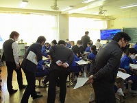 授業参観の様子