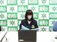 児童代表のことば