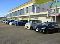 安全を考えてバック駐車