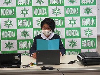 児童代表作文発表