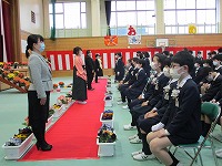 卒業式の様子1