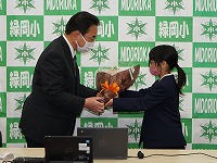 花束贈呈