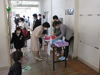 受付の様子