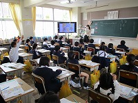 授業参観の様子
