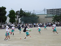 5年生：逃げる玉入れ
