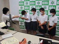 リレー種目の表彰