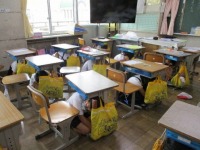 避難訓練①