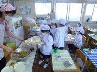 1年給食②