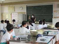 家庭科の授業1