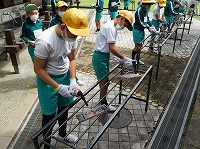 焼き杉板に挑戦