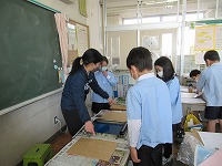 版画の授業1