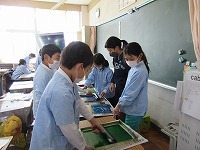 版画の授業2