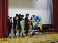4年生からのプレゼント 4年生からのプレゼント