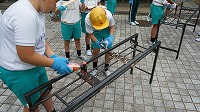 焼き杉体験1 焼き杉体験1